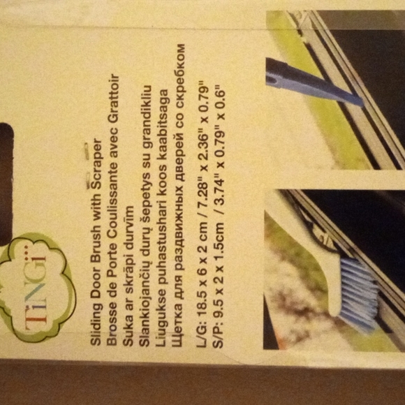 Sliding door 🚪 brush with scraper NWT - Picture 7 of 7